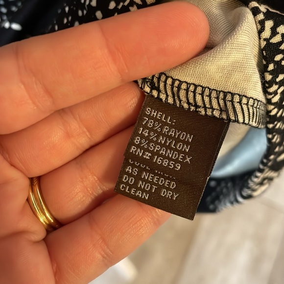 [J. McLaughlin] Black/White Python Printed Dress - Size Small - Picture 3 of 5